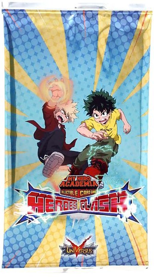My Hero Academia Collectible Card Game Booster pack - Wave 3 Heroes Clash