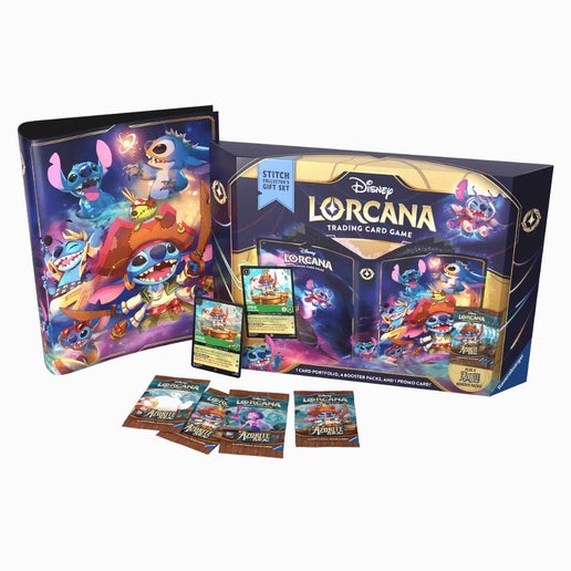 Disney Lorcana Set 6 : Azurite Seas TCG Stitch Collectors Gift Set