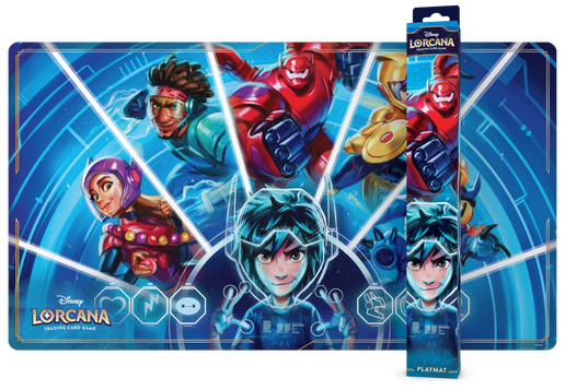 Disney Lorcana Set 7 : Archazia's Island Playmat: We Could Be Immortals (Big Hero 6)
