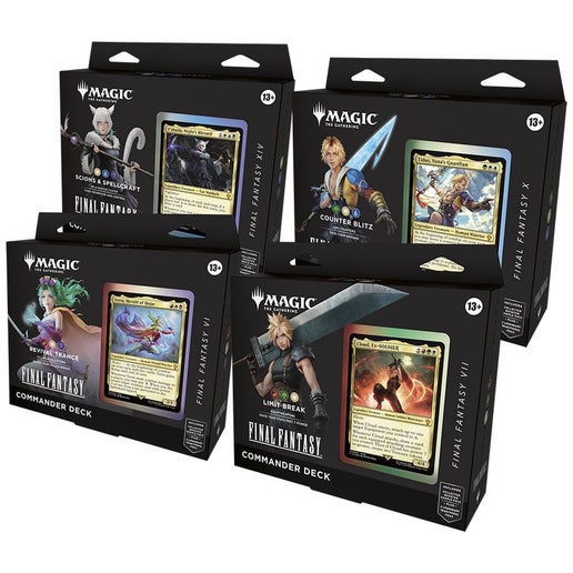 Magic Final Fantasy - Commander Deck Display (preorder)