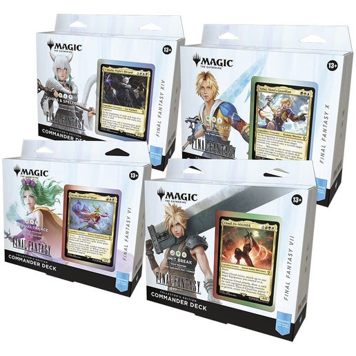 Magic Final Fantasy - Commander Deck Display Collector Edition (PREORDER)