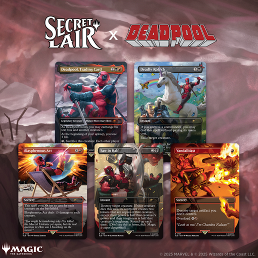 Secret Lair x Marvel's Deadpool FOIL