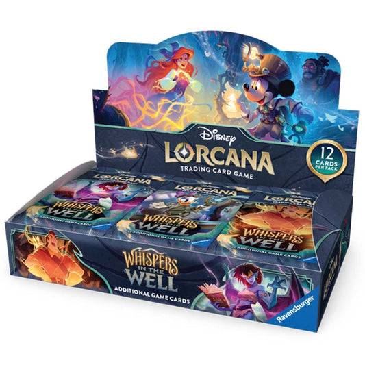 Lorcana TCG Set 10 Whispers in the Well Booster Box (preorder)