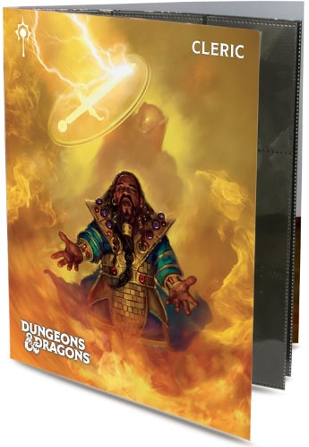 Ultra Pro Cleric Class Folio with Stickers for Dungeons & Dragons