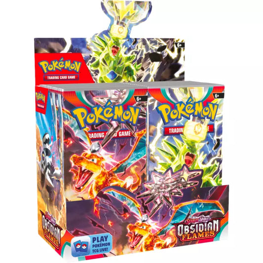 Pokemon TCG Scarlet & Violet Sv3 Obsidian Flames Booster Display