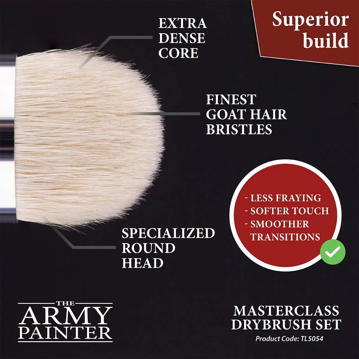 Army Painter - Tools - Masterclass Drybrush Set