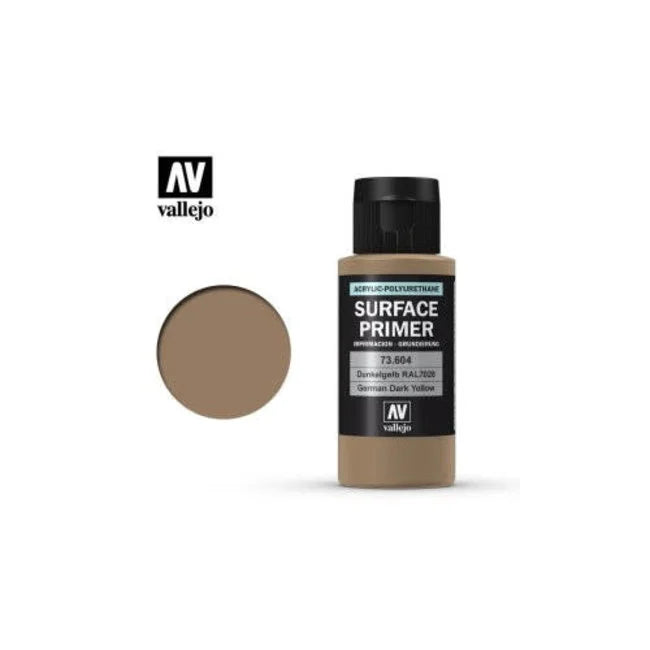 Vallejo - Surface Primer - German Dark Yellow 60ml