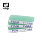Vallejo - Tools - 3 Dual-Grit Flexi Sanders 80x30x12mm