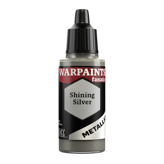Army Painter - Warpaints Fanatic - Metallic -  Shining Silver 18ml