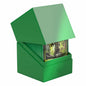 Ultimate Guard Boulder Deck Case 100+ Standard Size Solid Green Deck Box